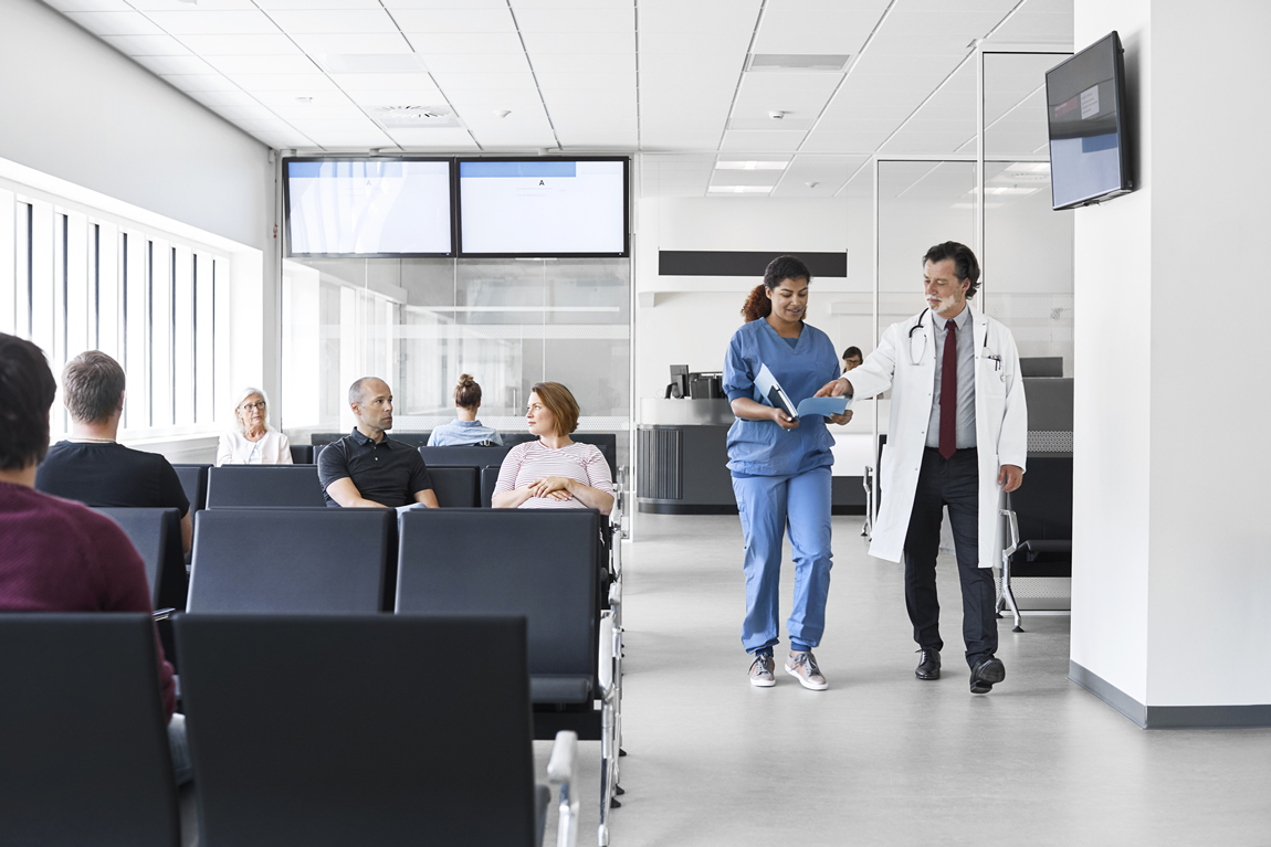 Hospital waiting room